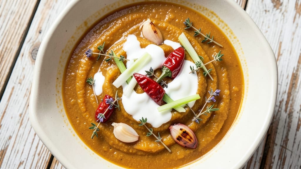 Authentic Jamaican Pumpkin Soup Recipe: Spiced Rum and Coconut Cream Velvety Richness