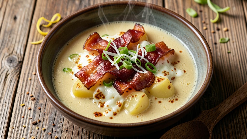Bear Creek Loaded Potato Soup Recipe: Smoky Bacon and Gruyère Crunch in One Pot