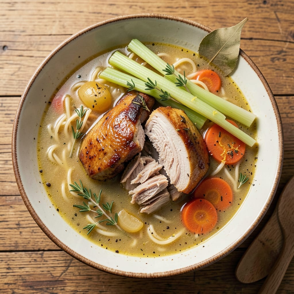 Alix Earle's Chicken Noodle Soup Recipe: Homestyle Warmth in One Pot