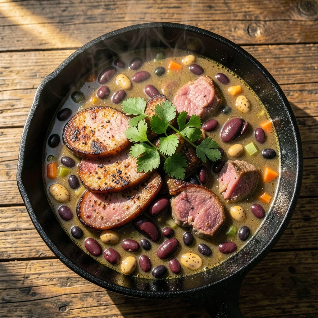 15 Bean Soup Recipe with Meat: Slow-Simmered Heartiness With Plump Beans and Savory Pork