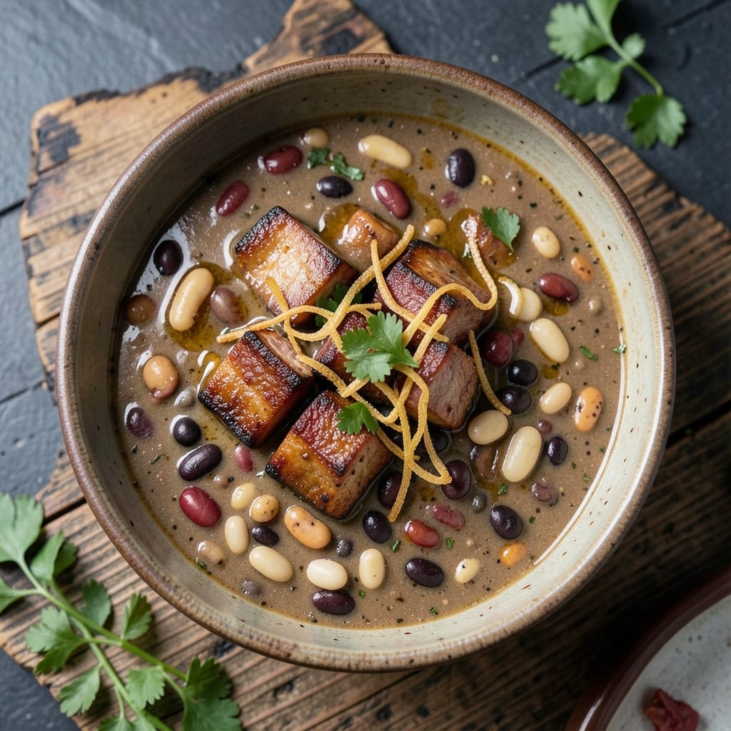 10 Bean Soup Recipe with Ham: Hearty Ham-Infused Stew With 10 Varieties
