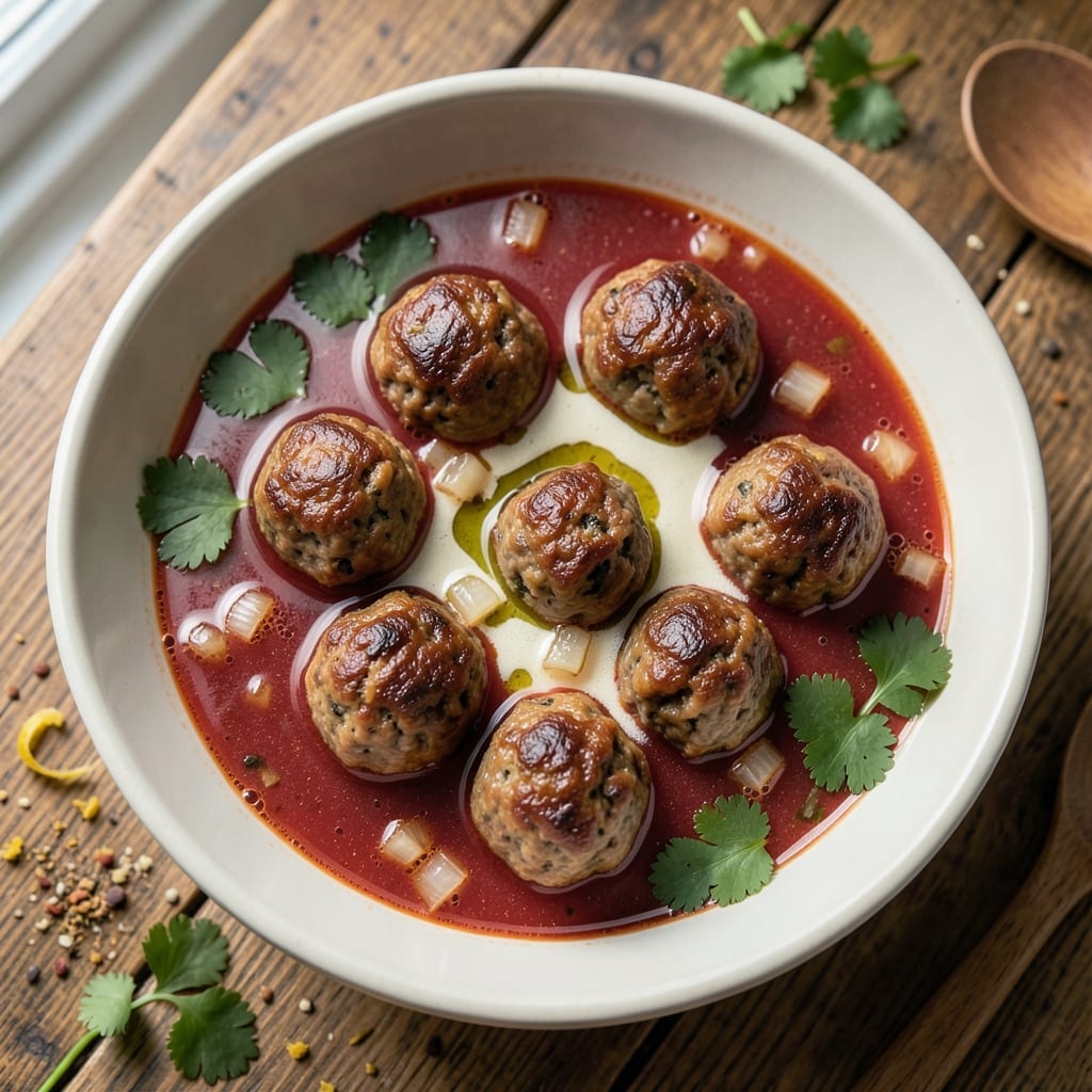 Albondigas Soup Recipe: Instant Pot Meatballs in Tomato Broth