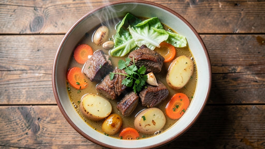 Beef and Cabbage Soup Recipe with Potatoes: Hearty One-Pot Simmer for Cozy Nights