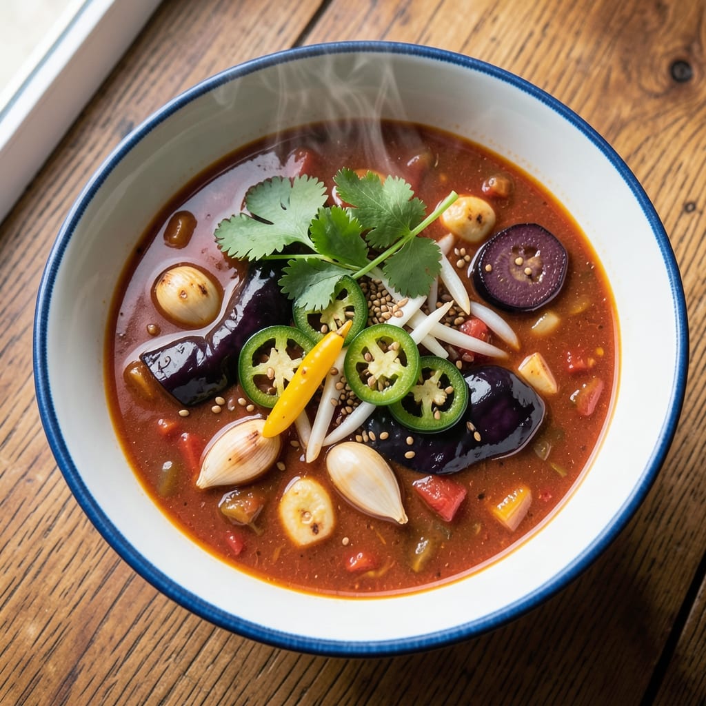 Achara Soup Recipe: Smoky Tomato and Spiced Pork Simmered to Richness