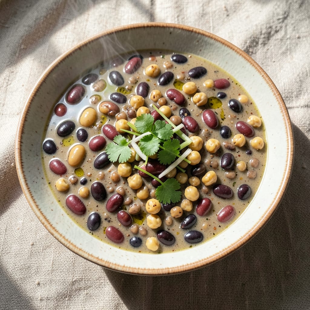 32 Bean Soup Recipe: Hearty Winter Stew with Textured Legumes