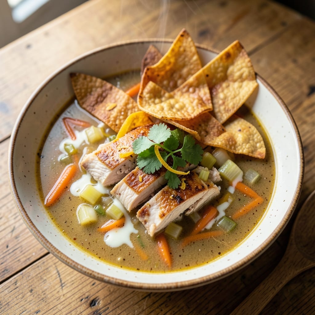 Alamo Cafe Chicken Tortilla Soup Recipe: Creamy Cumin-Kissed Tortilla Swirls