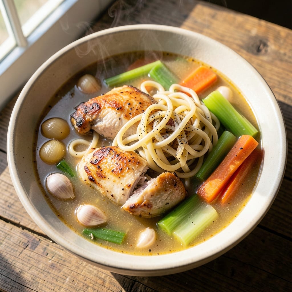 5-Gallon Chicken Noodle Soup Recipe: One-Pot Comfort for Crowds