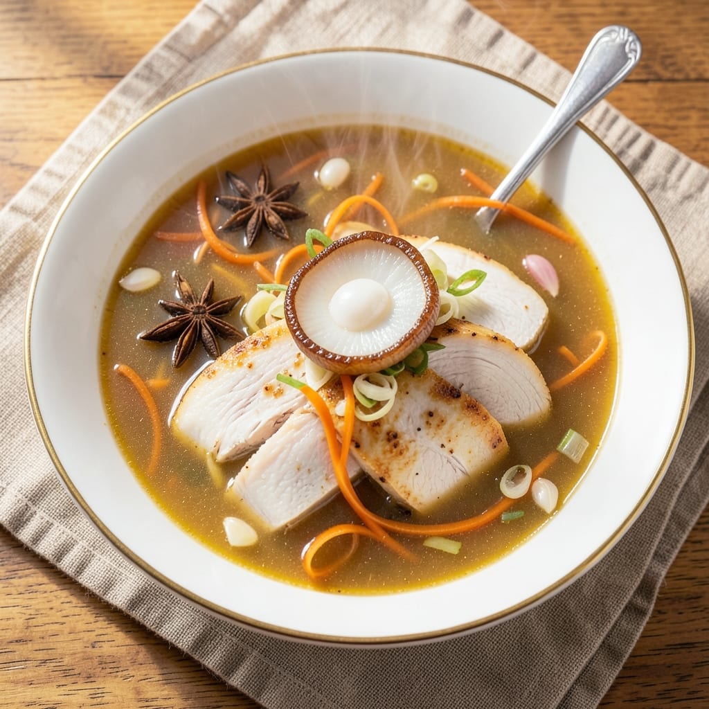 Abalone Chicken Soup Recipe: Luxurious Seafood-Braised Umami Depth