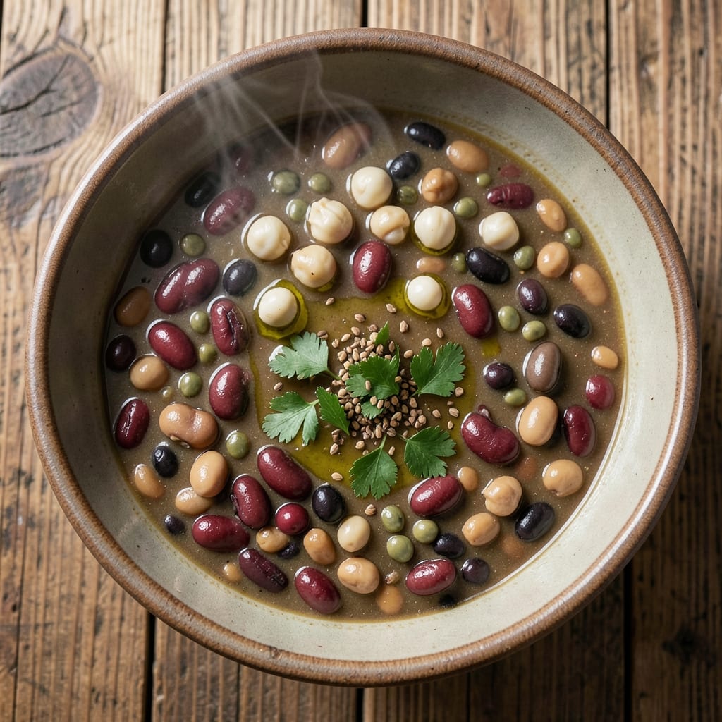 6 Bean Soup Recipe Crock Pot: Slow-Cooked Spice Layering With Beans and Herbs