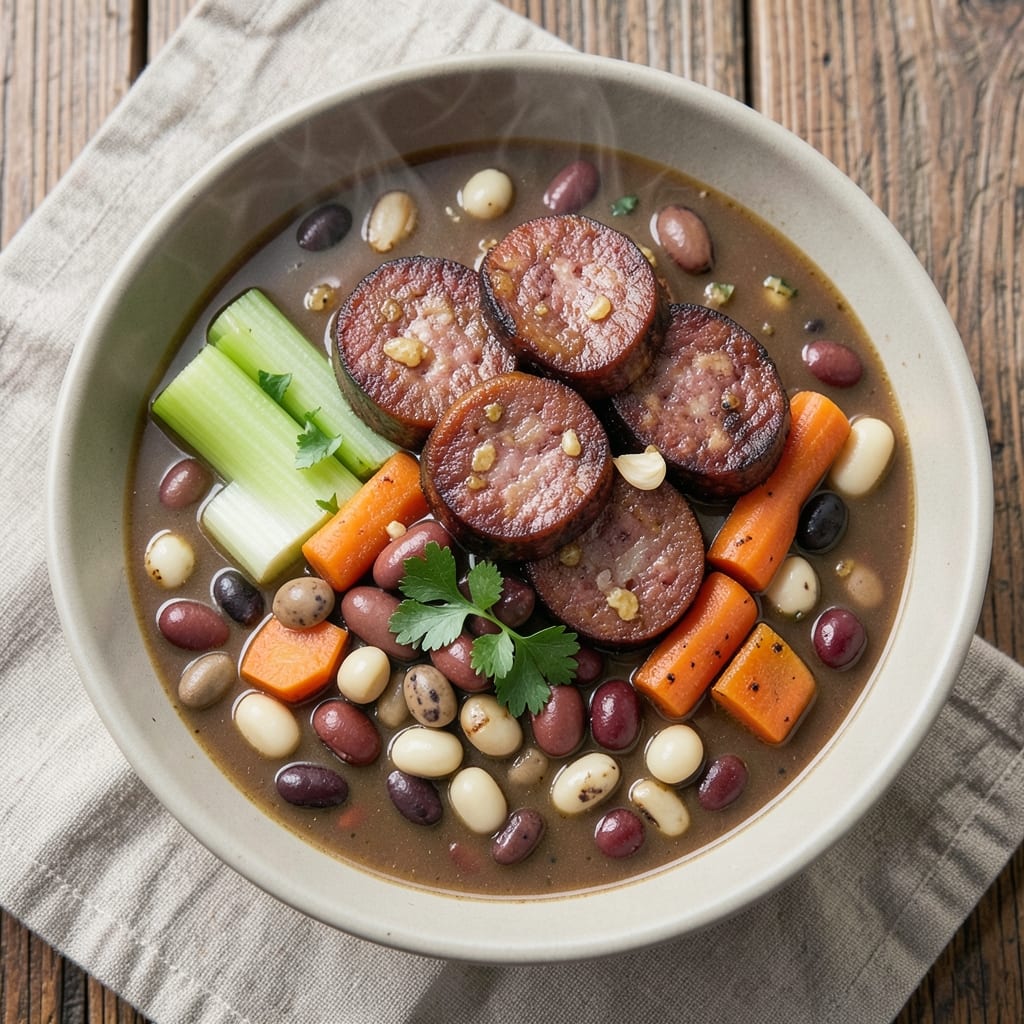 16 Bean Soup Recipe with Sausage: Hearty Winter Stew in One Pot
