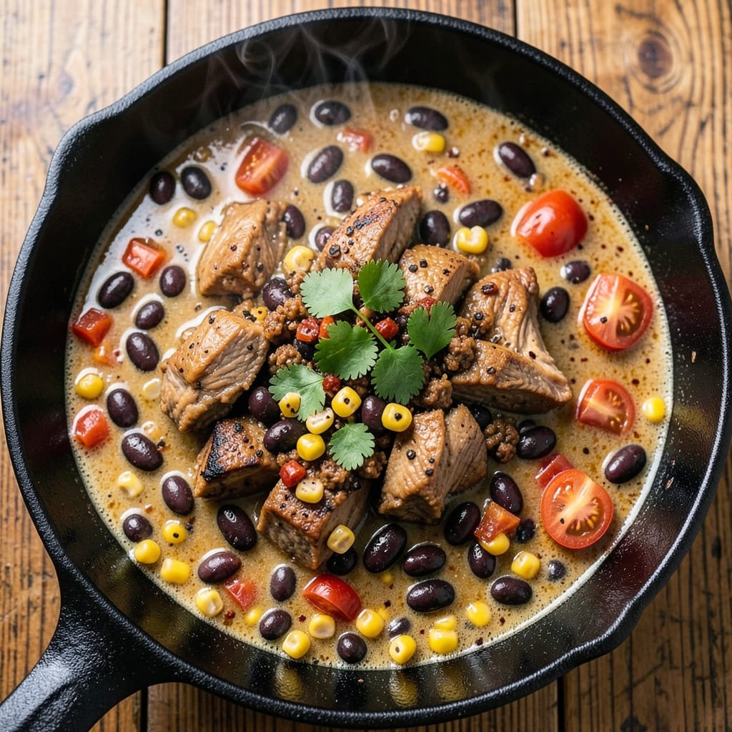 5-Can Taco Soup Recipe: Smoky Bean and Corn Loaded Pot Luck