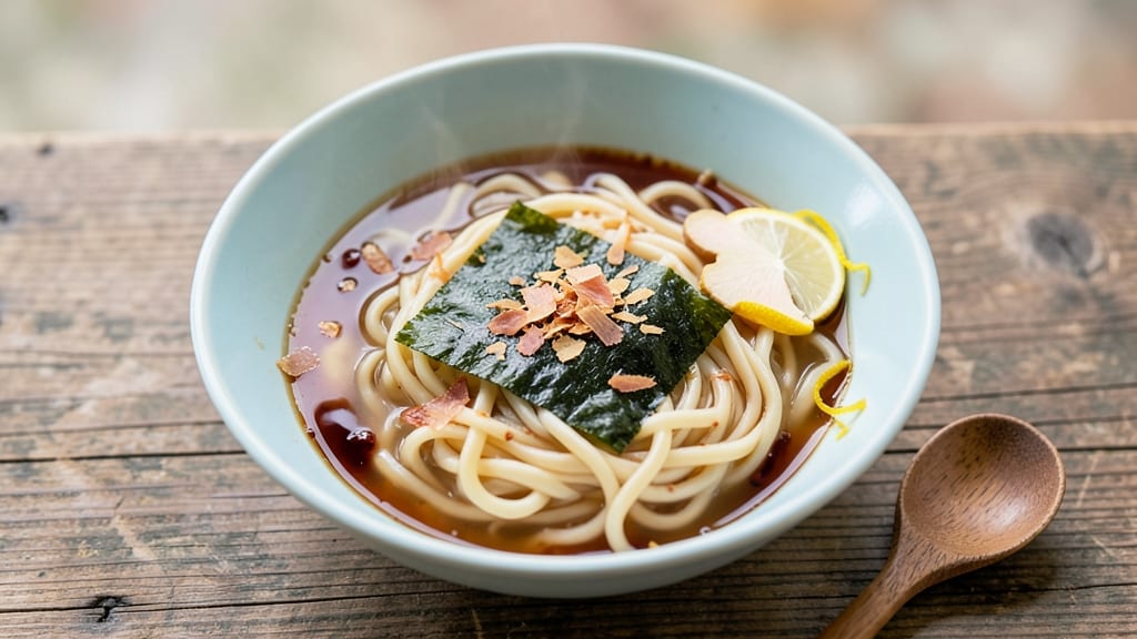 Basic Udon Soup Recipe: Slippery Noodles in Fragrant Ginger-Soy Broth