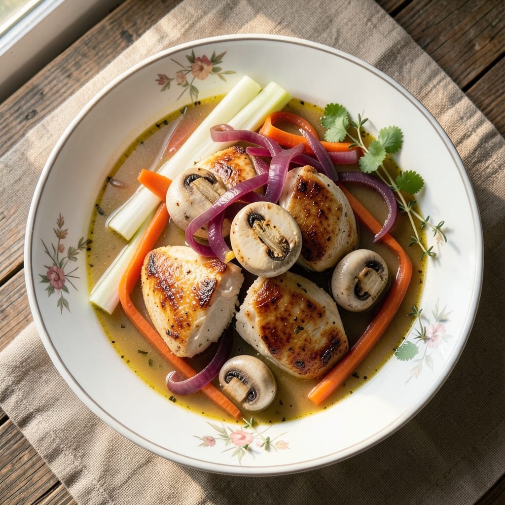 5-Star Chicken Vegetable Soup Recipe: Silky Broth and Tender Chicken Every Time