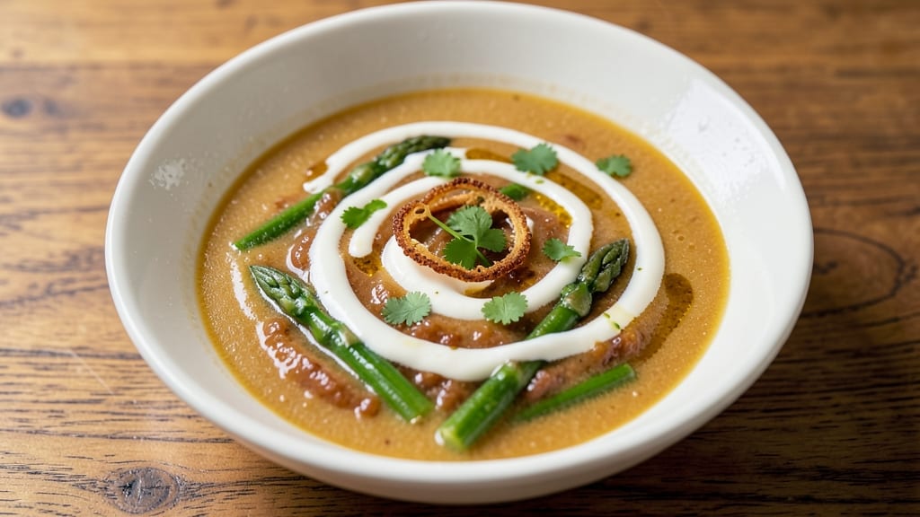 Asparagus Bisque Soup Recipe: Silky Green Velvety Richness in One Pot