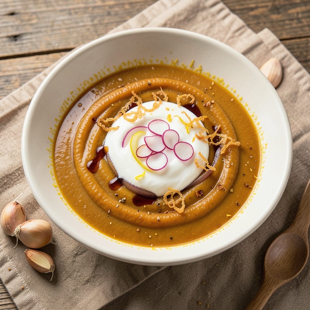 Acorn Squash Soup Recipe with Coconut Milk: Velvety Spice-Sweet Harmony in One Pot