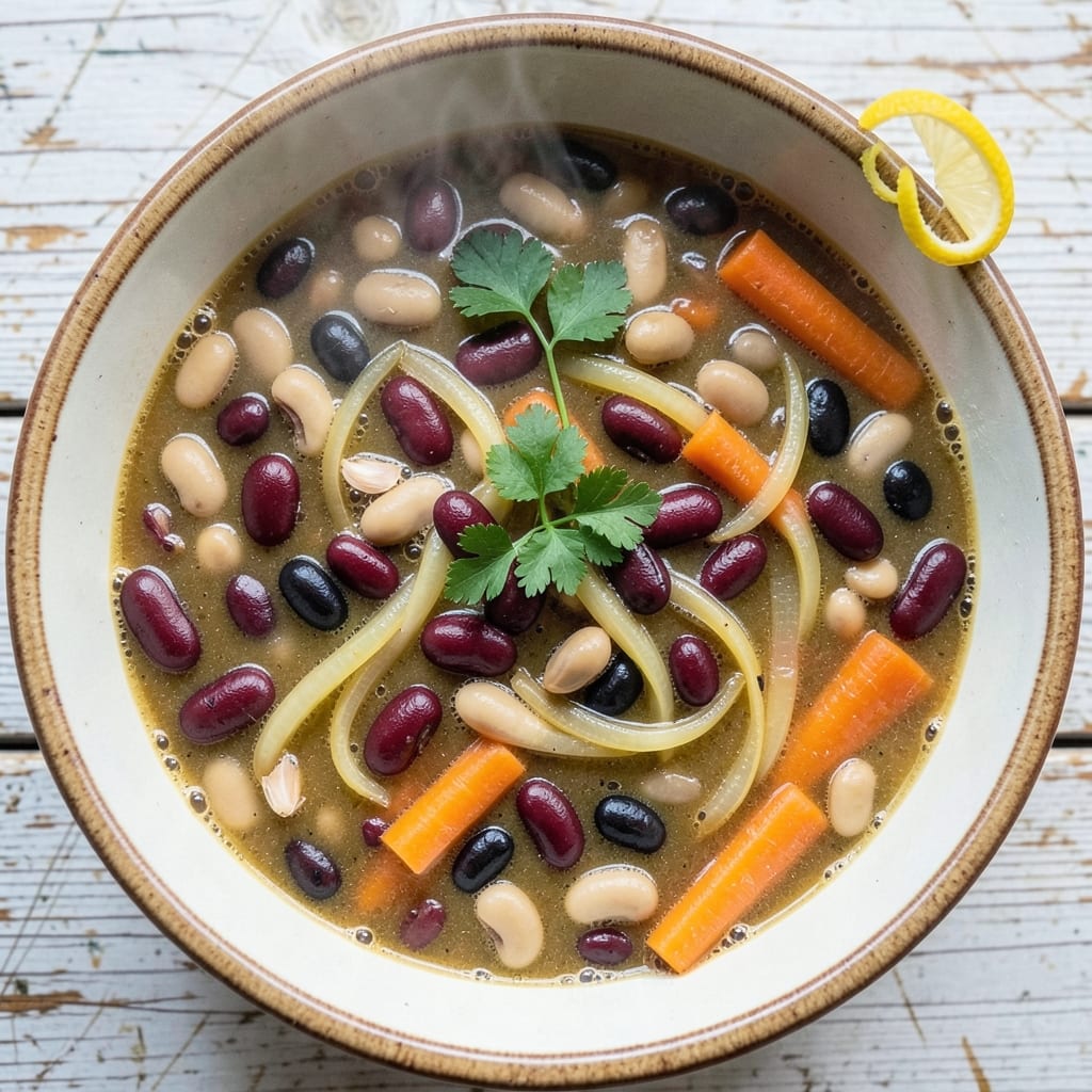 3 Bean Soup Recipe Crock Pot: Slow-Cooked Heartiness with Plump Beans
