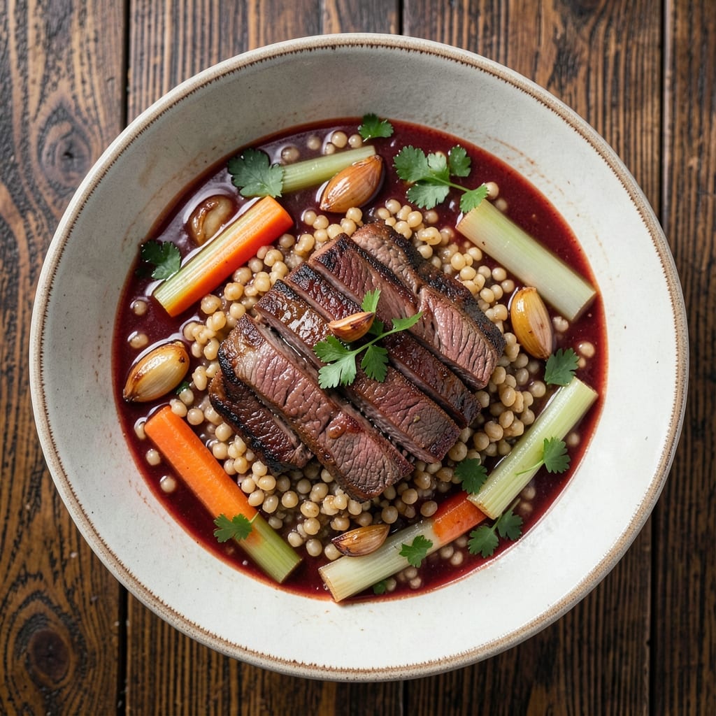54th Street Outlaw Steak Soup Recipe: Smoky Beef and Barley Depth in One Pot