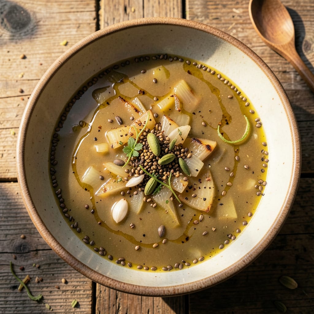 Alix Earle's Soup Recipe: Toasted Spice and Saffron Simmered Magic