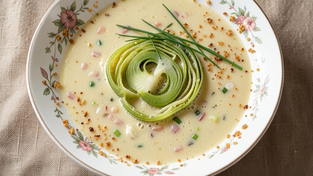 Artichoke Bisque Soup Recipe: Velvety Herb Swirls With Crispy Celery Crowns