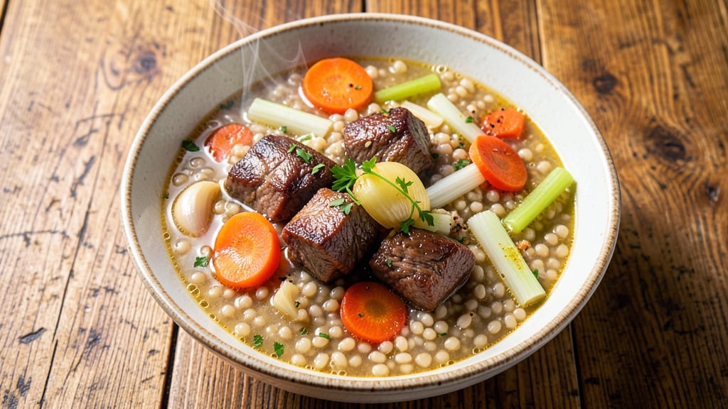 Beef Barley Soup Recipe Without Tomatoes: Hearty Winter Comfort in One Pot