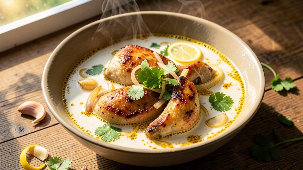 Bangla Chicken Soup Recipe: Fragrant Turmeric and Coconut Broth Magic
