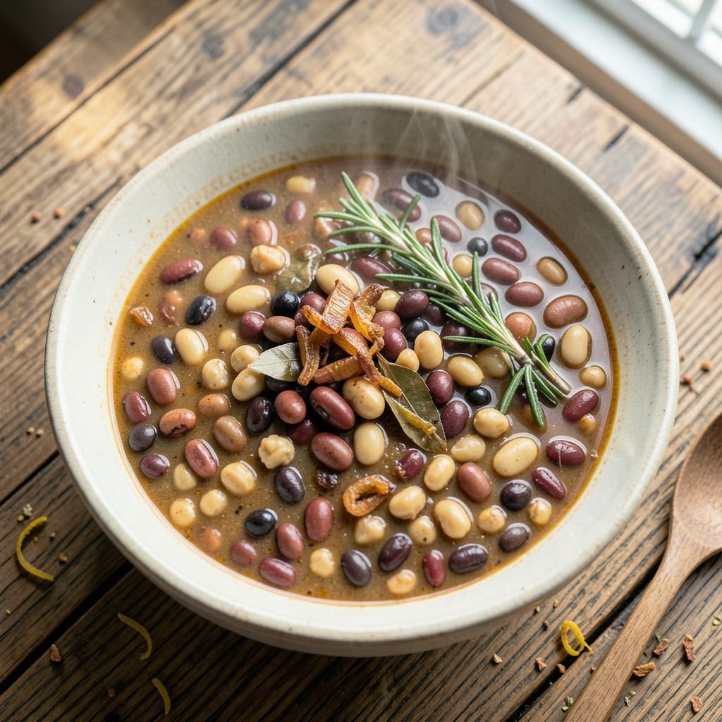 15 Bean Soup Recipe Southern Style: Smoky Porridge of 15 Beans