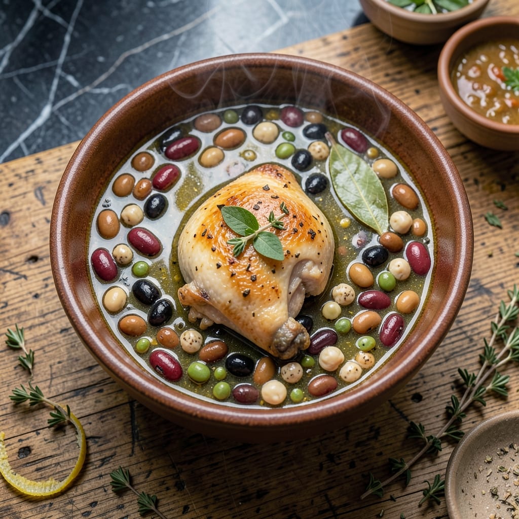 16 Bean Soup Recipe with Chicken: Hearty Simmered Protein and Vegetable Medley