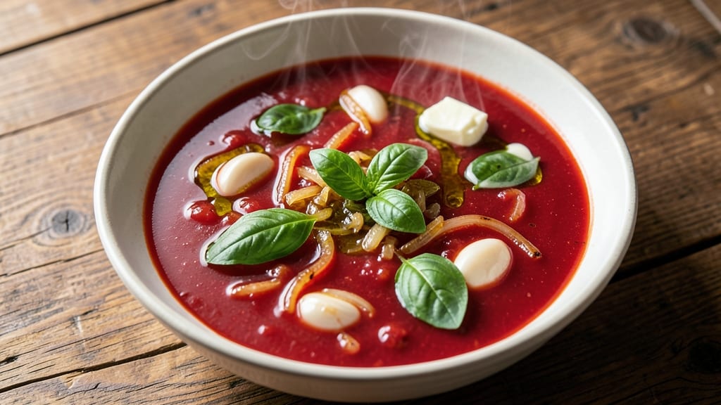 Boiled Tomato Soup Recipe: Silky Smoothness With Herb-Infused Depth