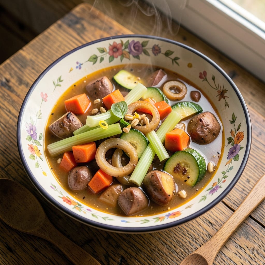 12 Vegetable Soup Recipe: Herb-Infused Harmony in 25 Minutes
