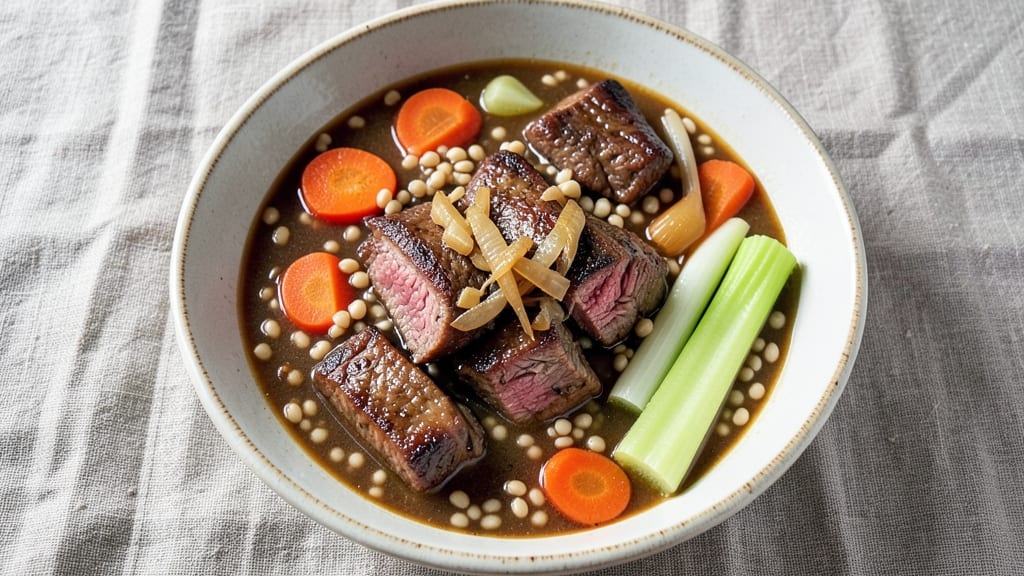 Beef Barley Soup Recipe With Stew Meat: Hearty Stewhouse-Style Simmer