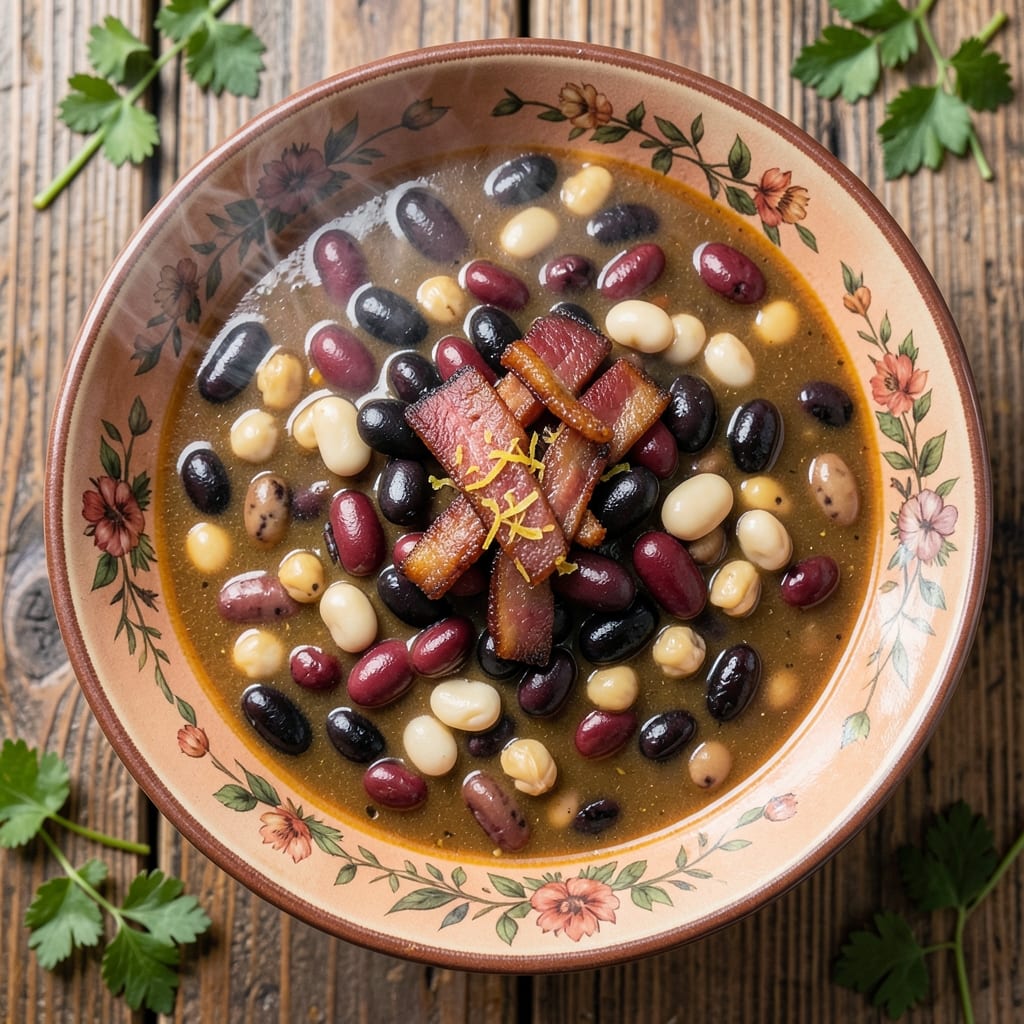 16-Bean Soup Recipe With Ham Hock: Slow-Cooker's Hearty Umami Bomb