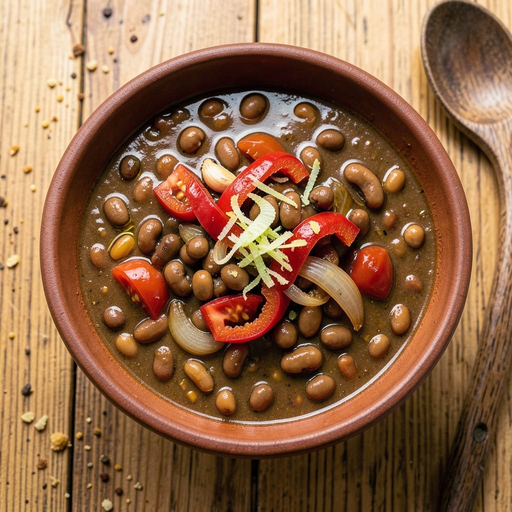 African Bean Soup Recipe: Smoky Coconut and Ginger Harmony