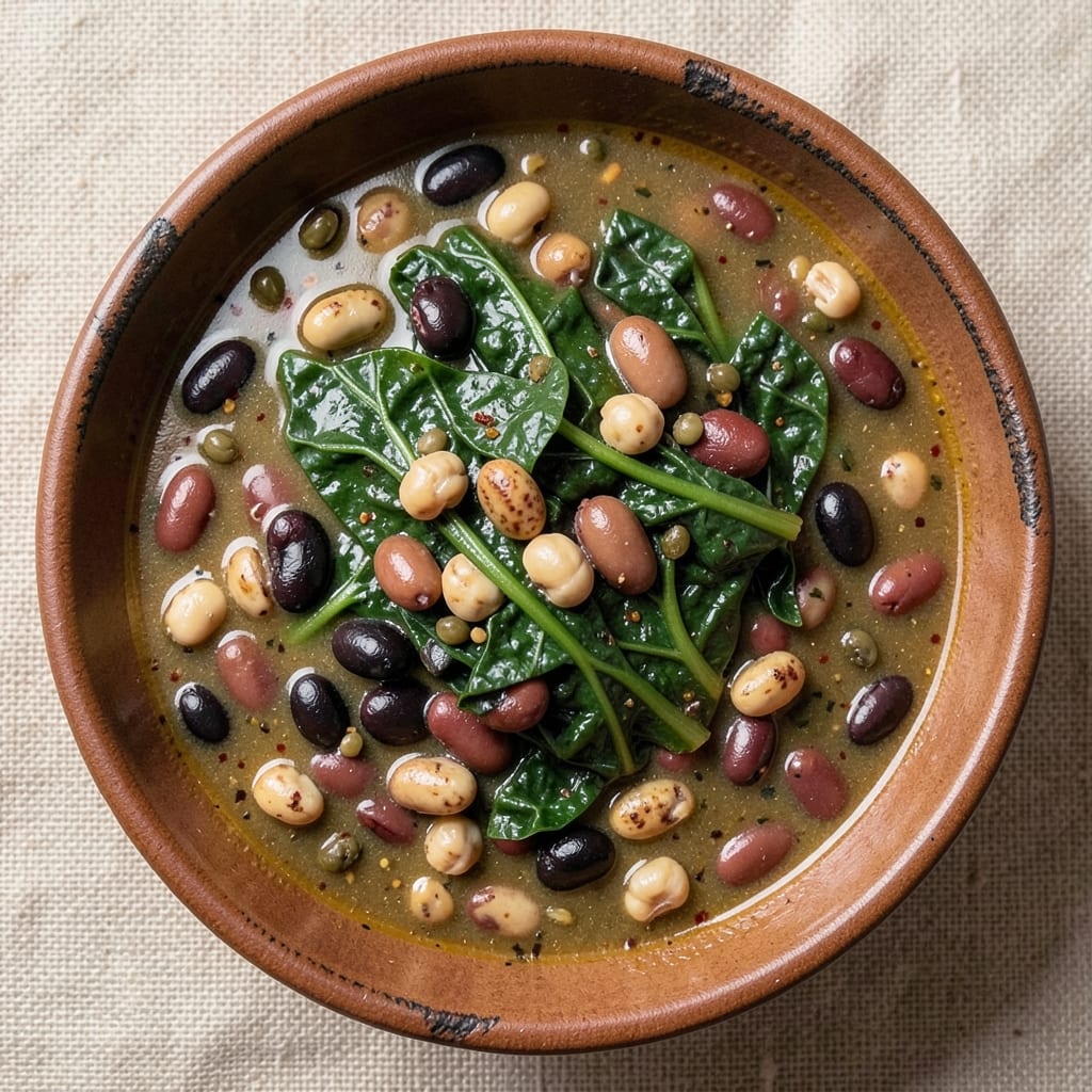 15 Bean Soup With Collards Recipe: Slow-Simmered Comfort with Hearty Greens