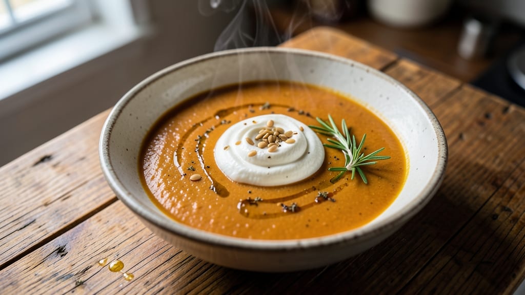 Autumn Butternut Squash Soup Recipe: Roasted Squash Meets Warm Cinnamon-Spiced Cream