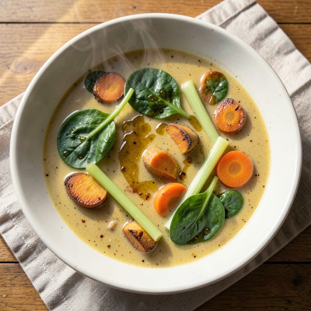 Abram Anderson's Anti-Inflammatory Soup Recipe: Turmeric-Ginger Golden Elixir