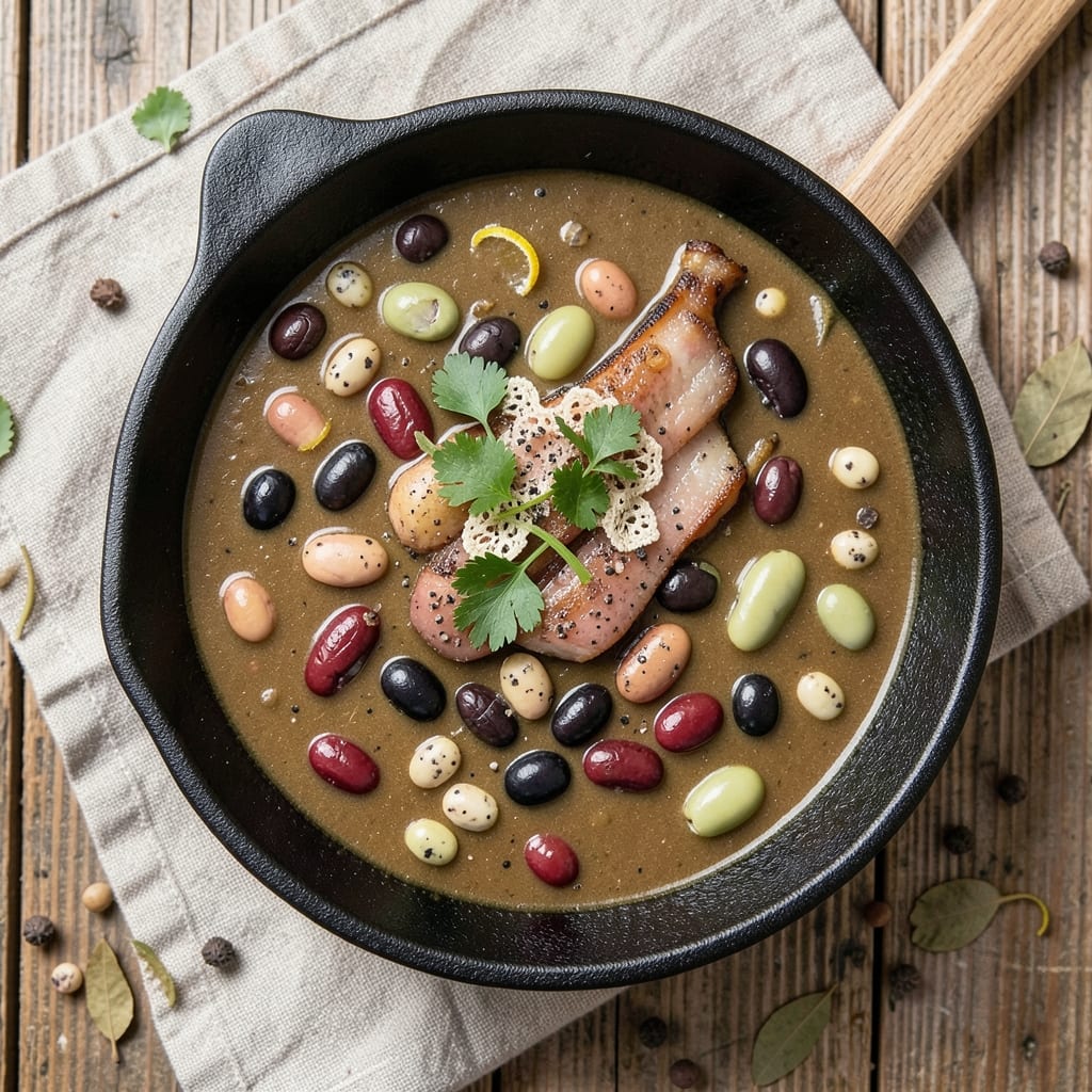 7 Bean Soup with Ham Hock Recipe: Slow-Simmered Depth from Smoky Bones