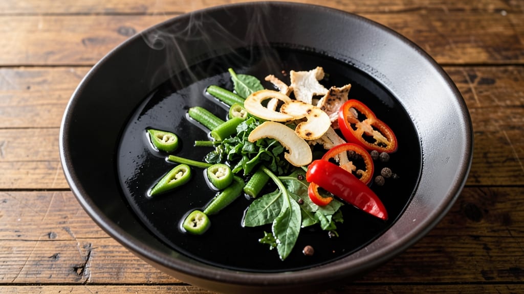 Black Soup Nigerian Recipe: Smoky Okra and Leafy Greens Velvety Richness