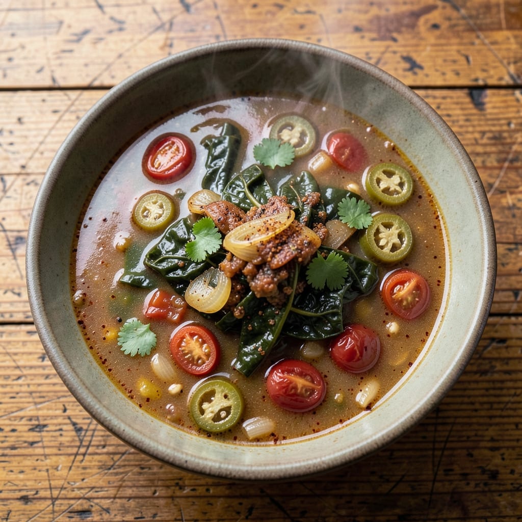 African American Vegetable Soup Recipe: Collard-Green Richness With Smoky Ham Depth