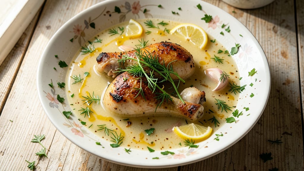 Authentic Greek Lemon Chicken Soup Recipe: Bright Citrus and Herb Infusion in One Pot