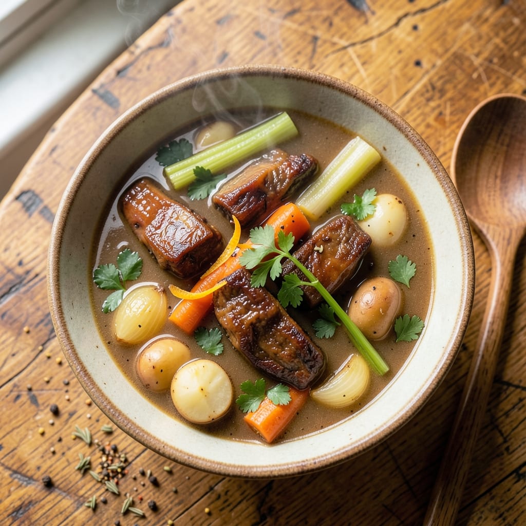 African American Oxtail Soup Recipe: Slow-Simmered Richness with Collagen-Golden Broth