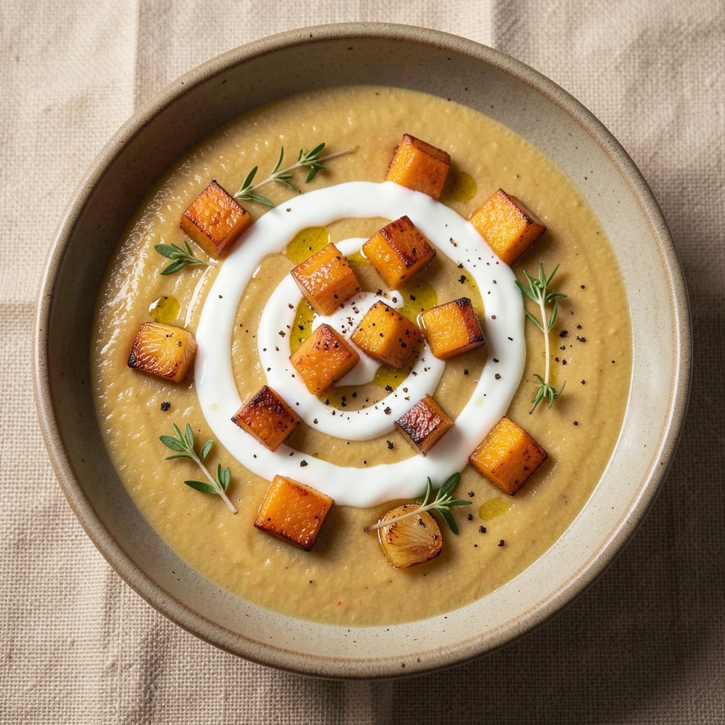 Air Fryer Butternut Squash Soup Recipe: Roasted Depth in 20 Minutes