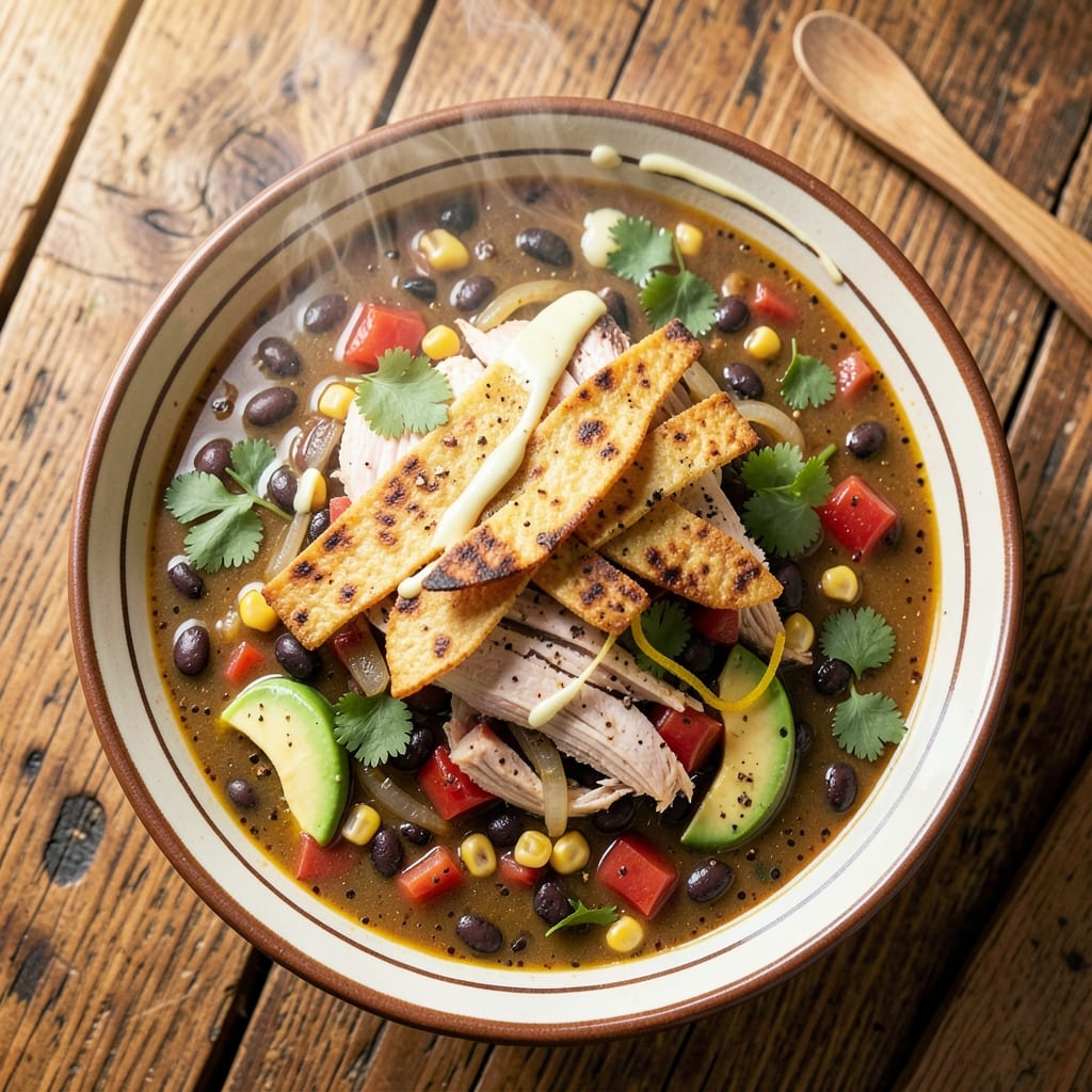 Alamo Cafe Tortilla Soup Recipe: Smoky Cumin and Charred Corn Crunch Fusion