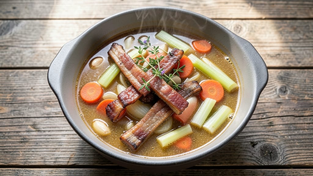 Bacon Bone Soup Recipe: Smoky Depth From Slow-Simmered Bones