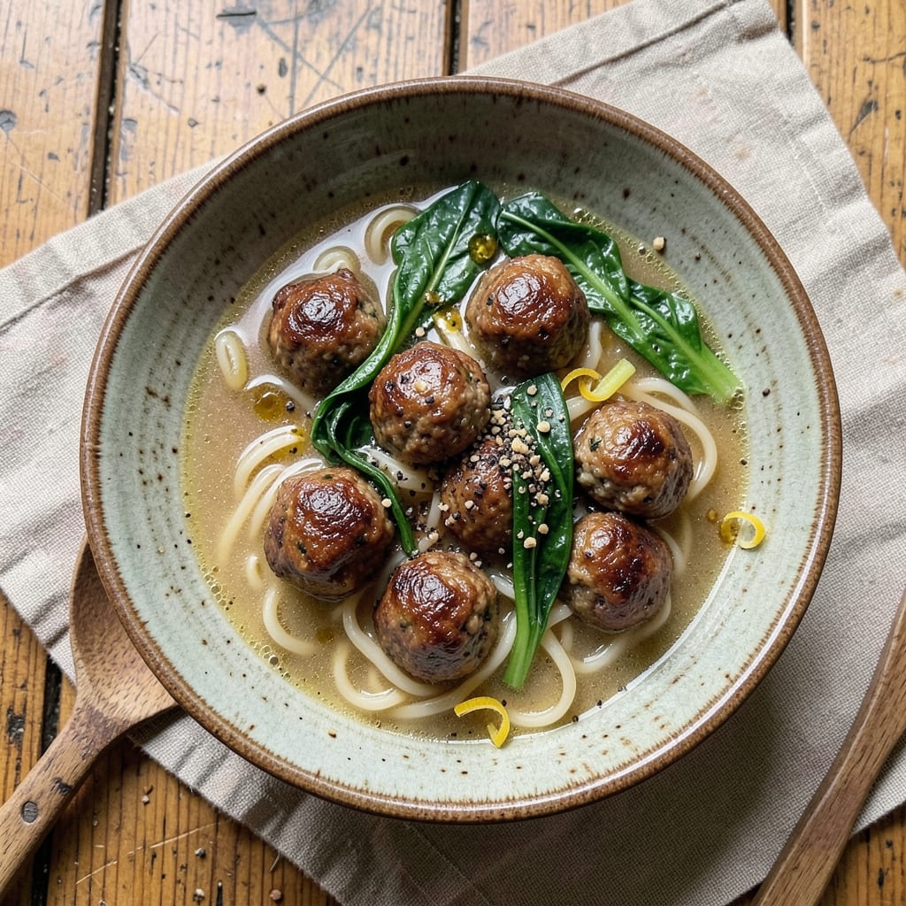 Albondigas Soup Recipe Filipino: Meatballs Simmered in Rich Tomato-Ginger Broth