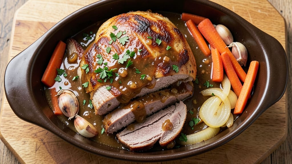 Bottom Round Roast Recipe with Onion Soup Mix: Slow-Braised Tender Meat with Umami Depth