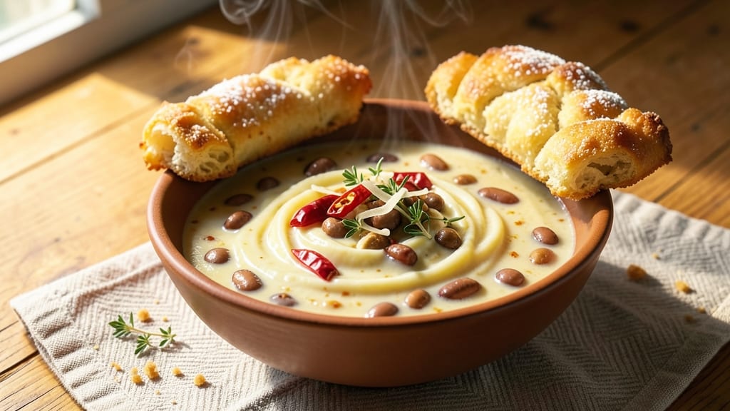 Bahamian Peas Soup and Dough Recipe: Coconut-Creamy Crunch With Golden Dumplings