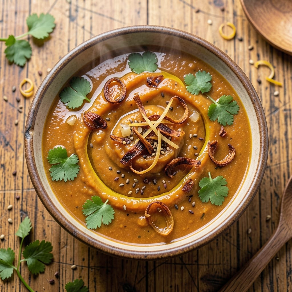 African Pumpkin Soup Recipe: Toasted Cumin and Smoky Tomato Depth