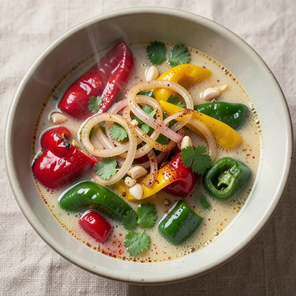 3 Pepper Soup Recipe: Smoky Paprika and Charred Pepper Heat