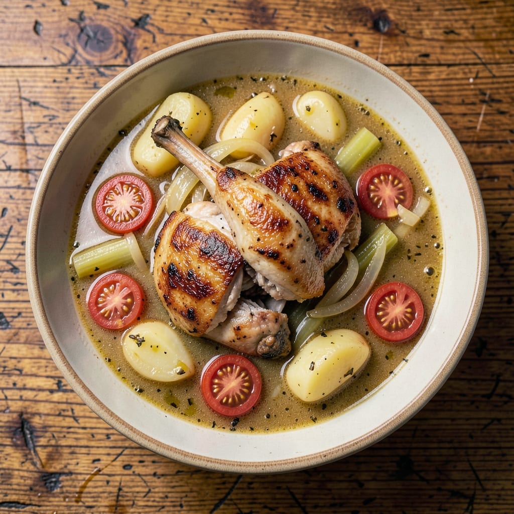 2 By 4 Soup Recipe: Smoky Tomato and Potato Chunk Comfort