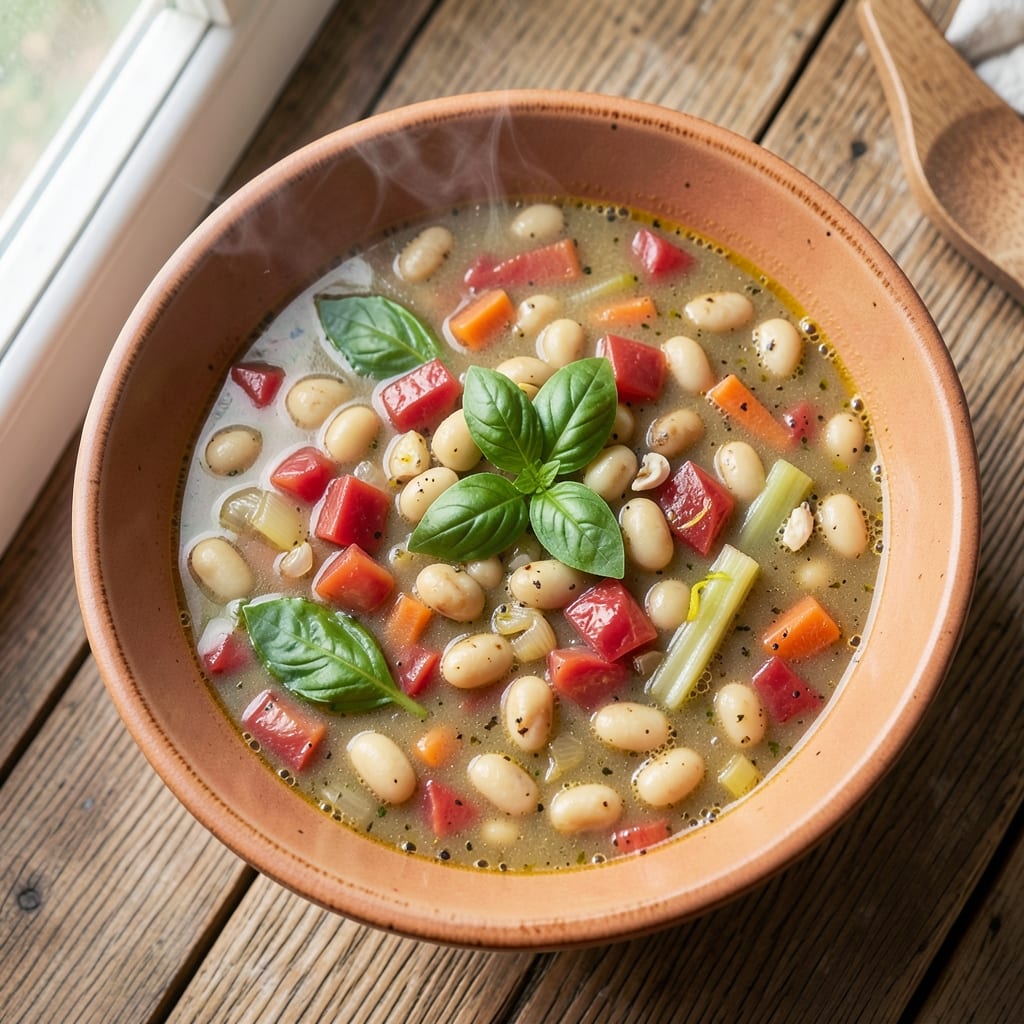 Alton Brown's Minestrone Soup Recipe: Vegetable-Packed Heartiness in One Pot